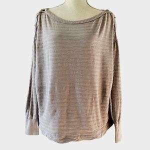 3/$15 Anthropologie Grey Lavender Knit Top XS